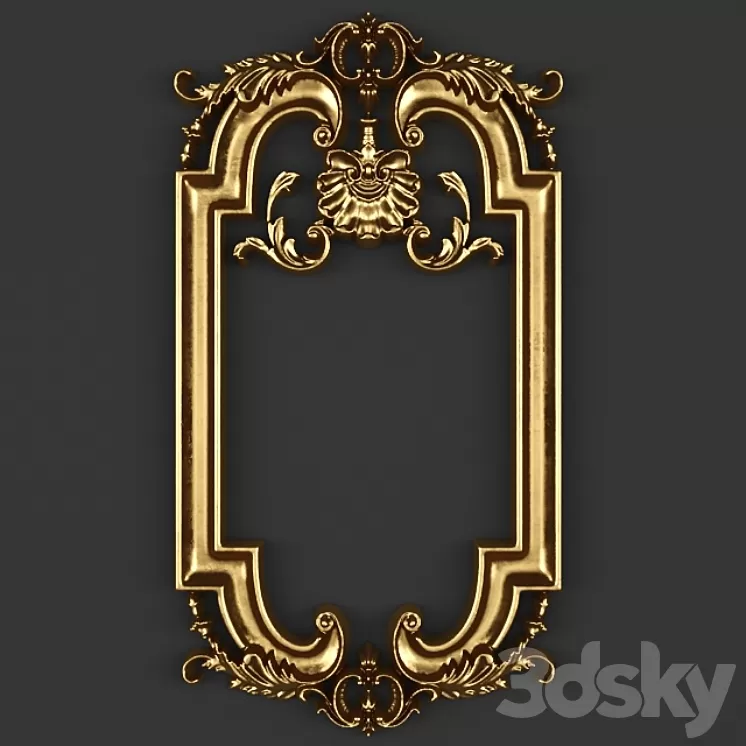 Stucco carving. 3D Model Stucco carving. 3D Model