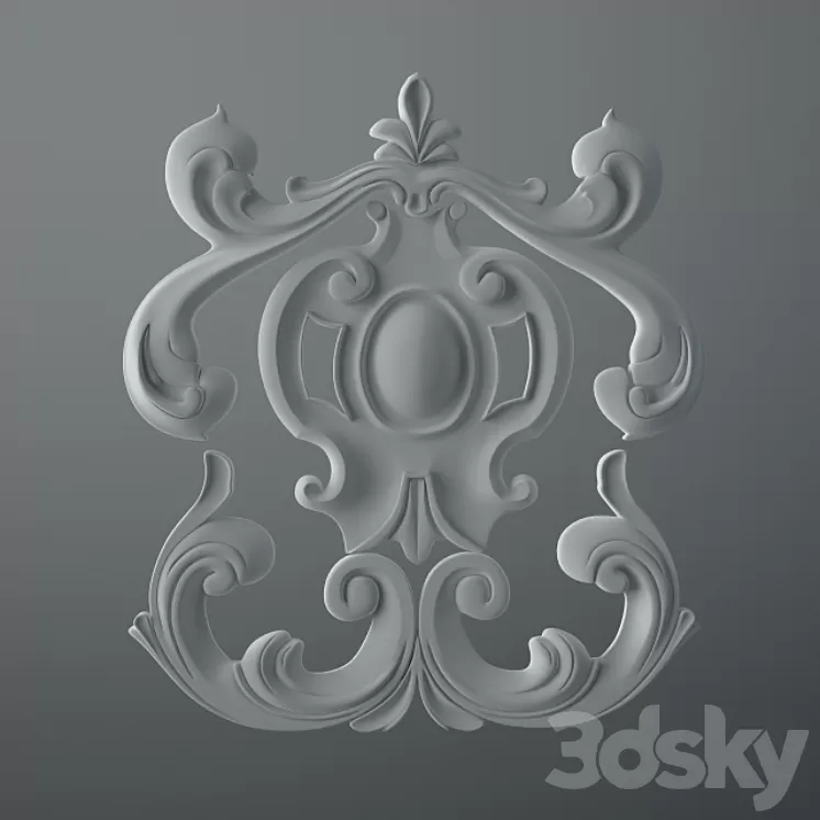 stucco classic 3D Model stucco classic 3D Model