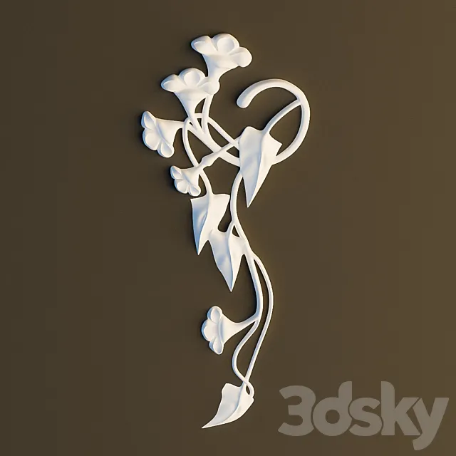 stucco pattern 3D Model