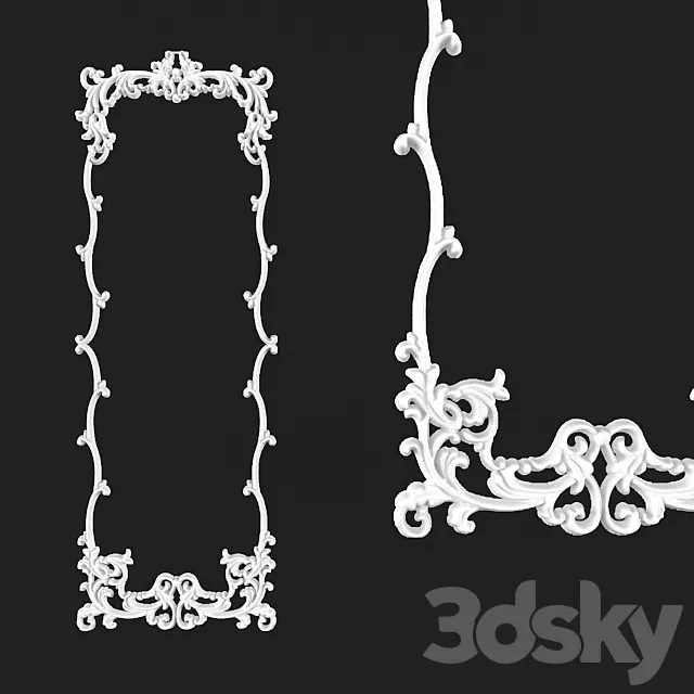 Stucco wall 3D Model