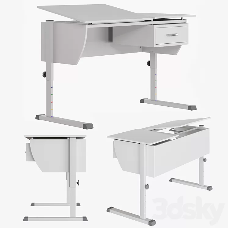 Student table Posture 120 Hoff 3D Model