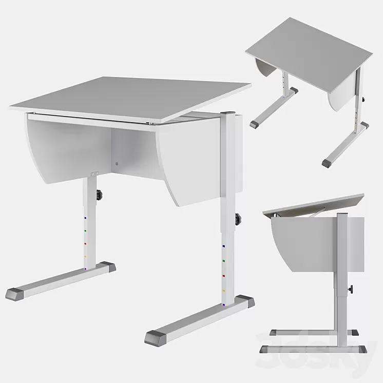 Student table Posture 80 Hoff 3D Model