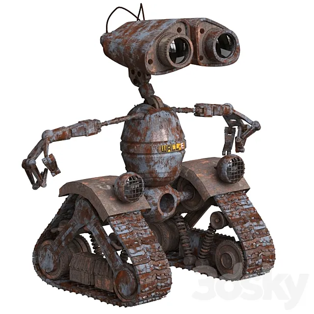 student wall e 3D Model student wall e 3D Model