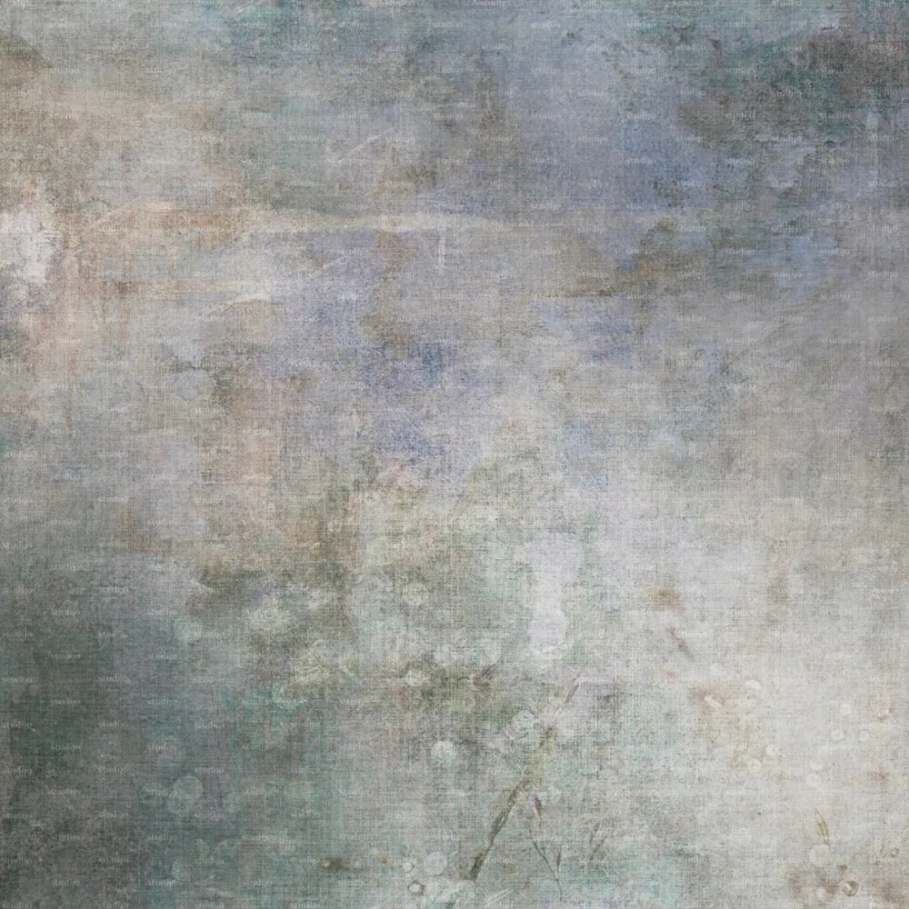 Studijo Wallart – Wallpaper Blue and rusty 3D Model