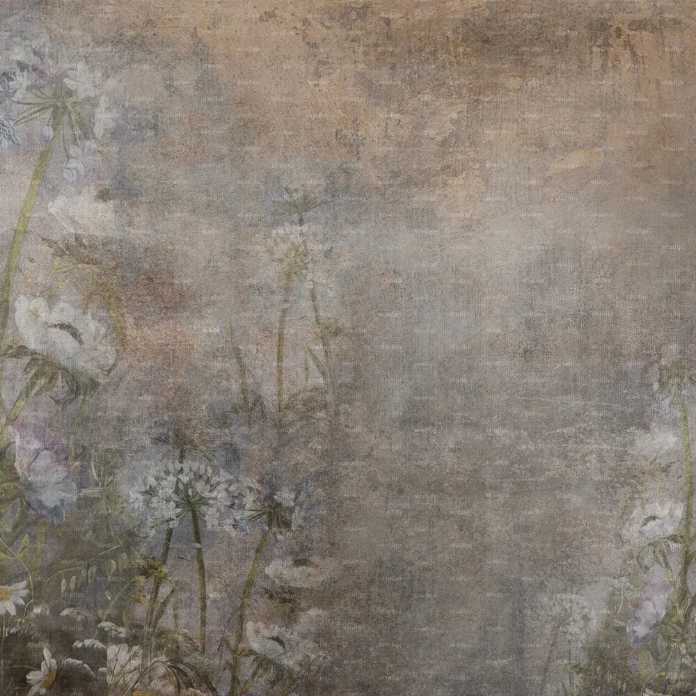 Studijo Wallart – Wallpaper Field flowers 3D Model