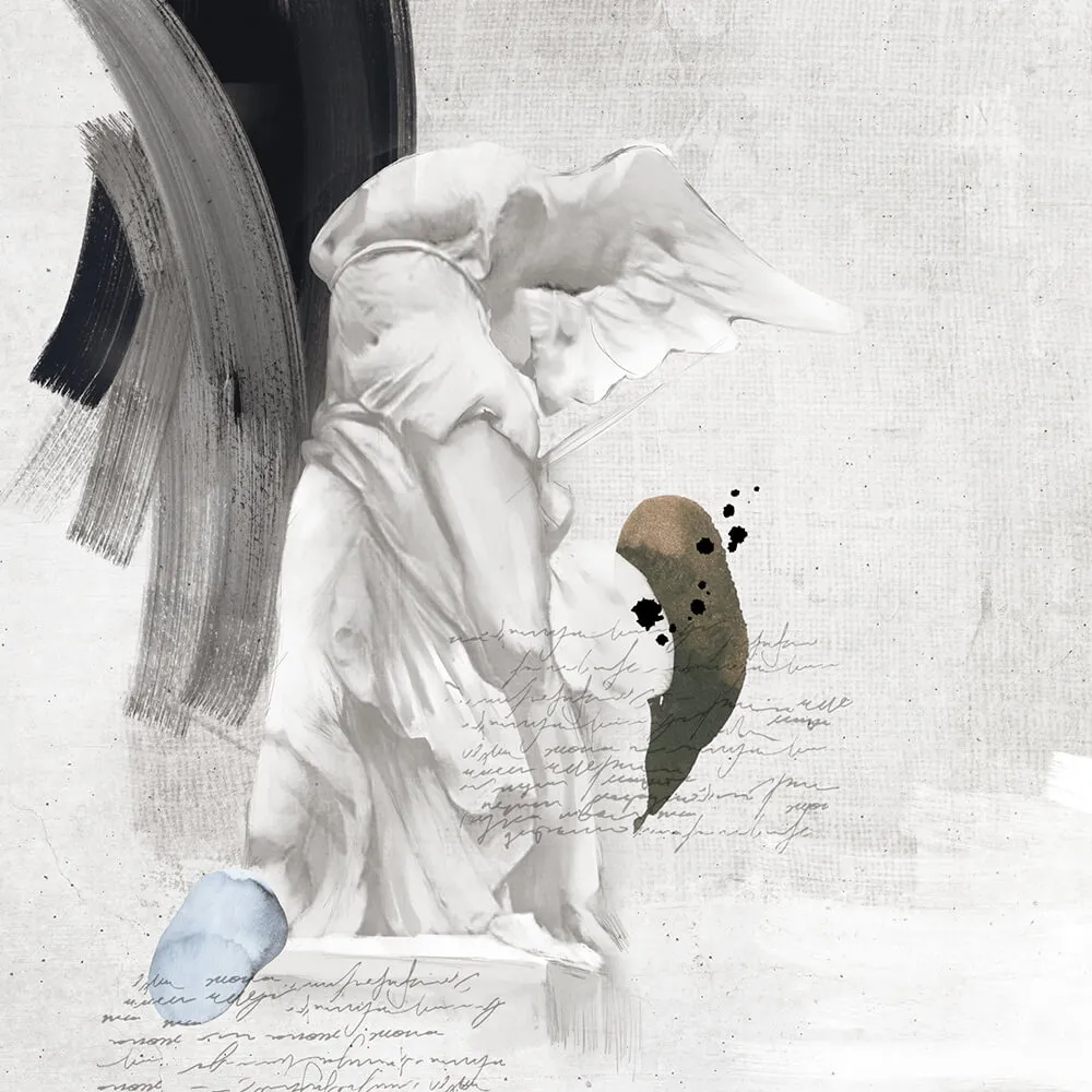 Studijo Wallart – Wallpaper Nike – abstract 3D Model