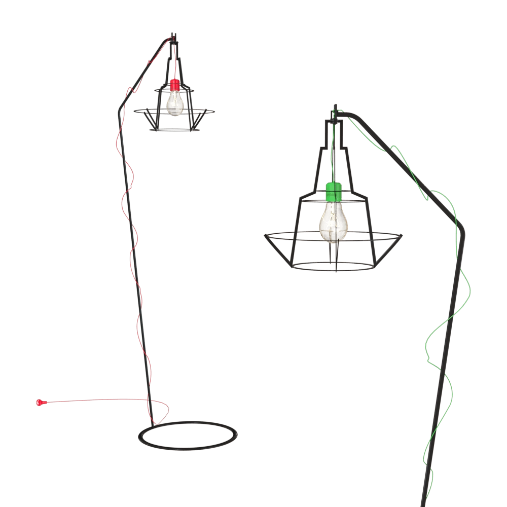 Studio beam – Floor lamp Billy Bob 3D Model Studio beam – Floor lamp Billy Bob 3D Model