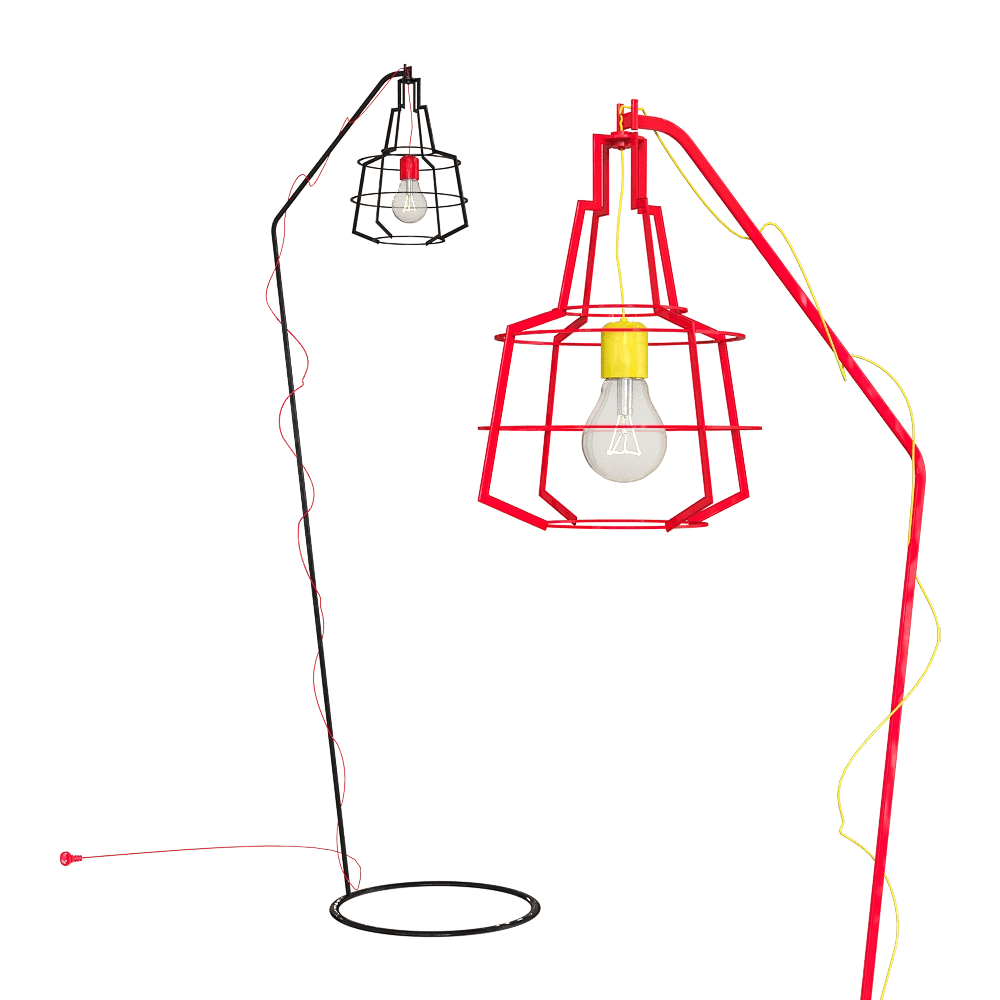 Studio beam – Floor lamp Rufus 3D Model Studio beam – Floor lamp Rufus 3D Model