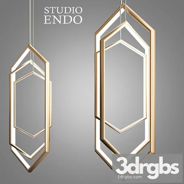 Studio Endo Chandelier 3D Model Download
