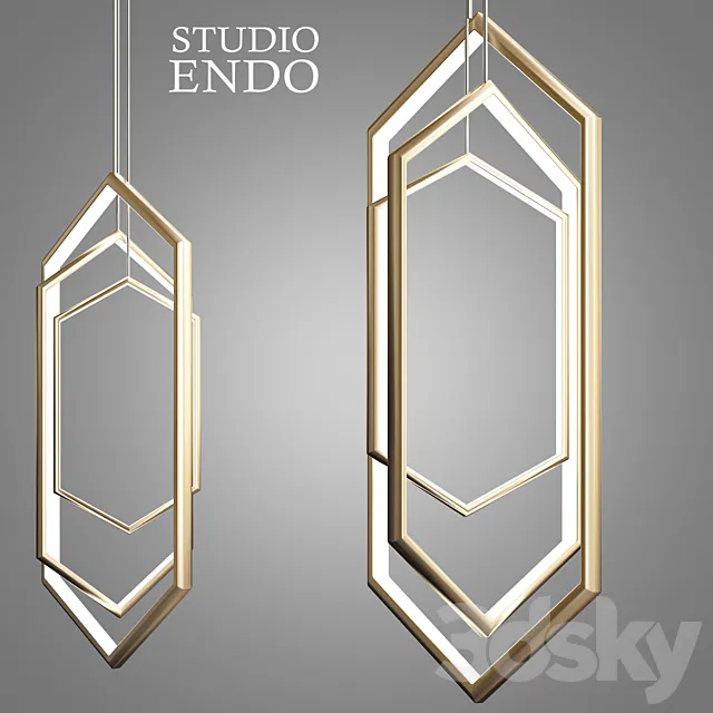 Studio endo chandelier 3DModel