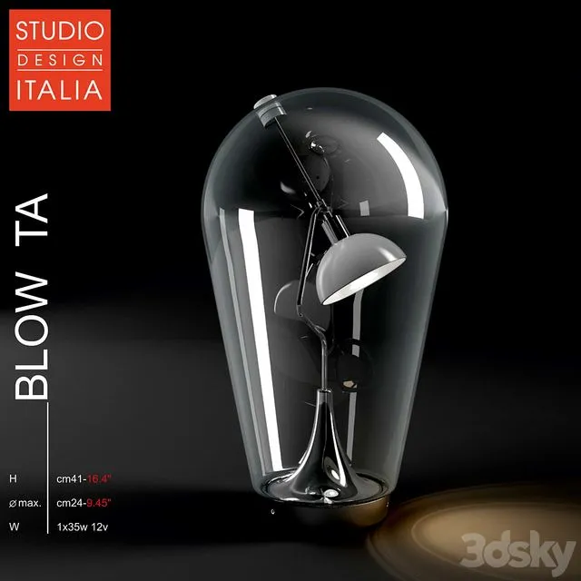 STUDIO ITALIA DESIGN. BLOW TA 3D Model