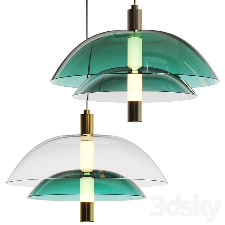 Studio M Arya Pendant Lamp 3D Model Free Download