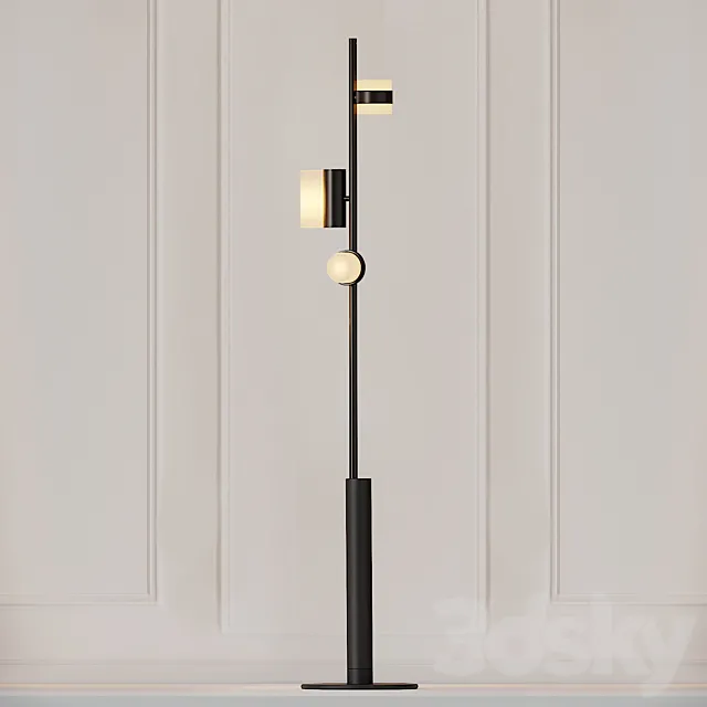 Studio Truly Truly X Rakumba – Floor Lamp 3D Model