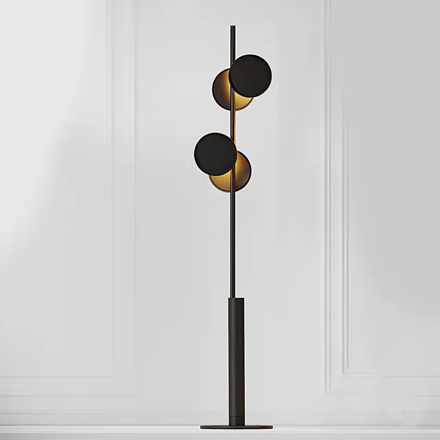 Studio Truly Truly X Rakumba – Typography Floor Lamp 3D Model