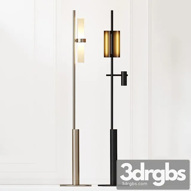 Studio truly truly x rakumba – typography floor lamps 3D Model Download