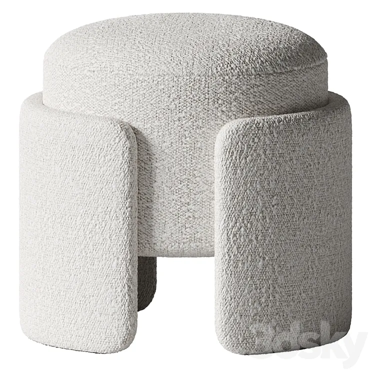 STUDIOPARISIEN A Ottoman 3D Model Free Download