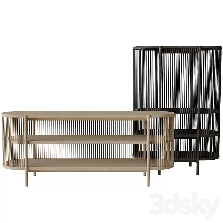 Studiotwentyseve Sideboard Cabinet 3D Model Free Download