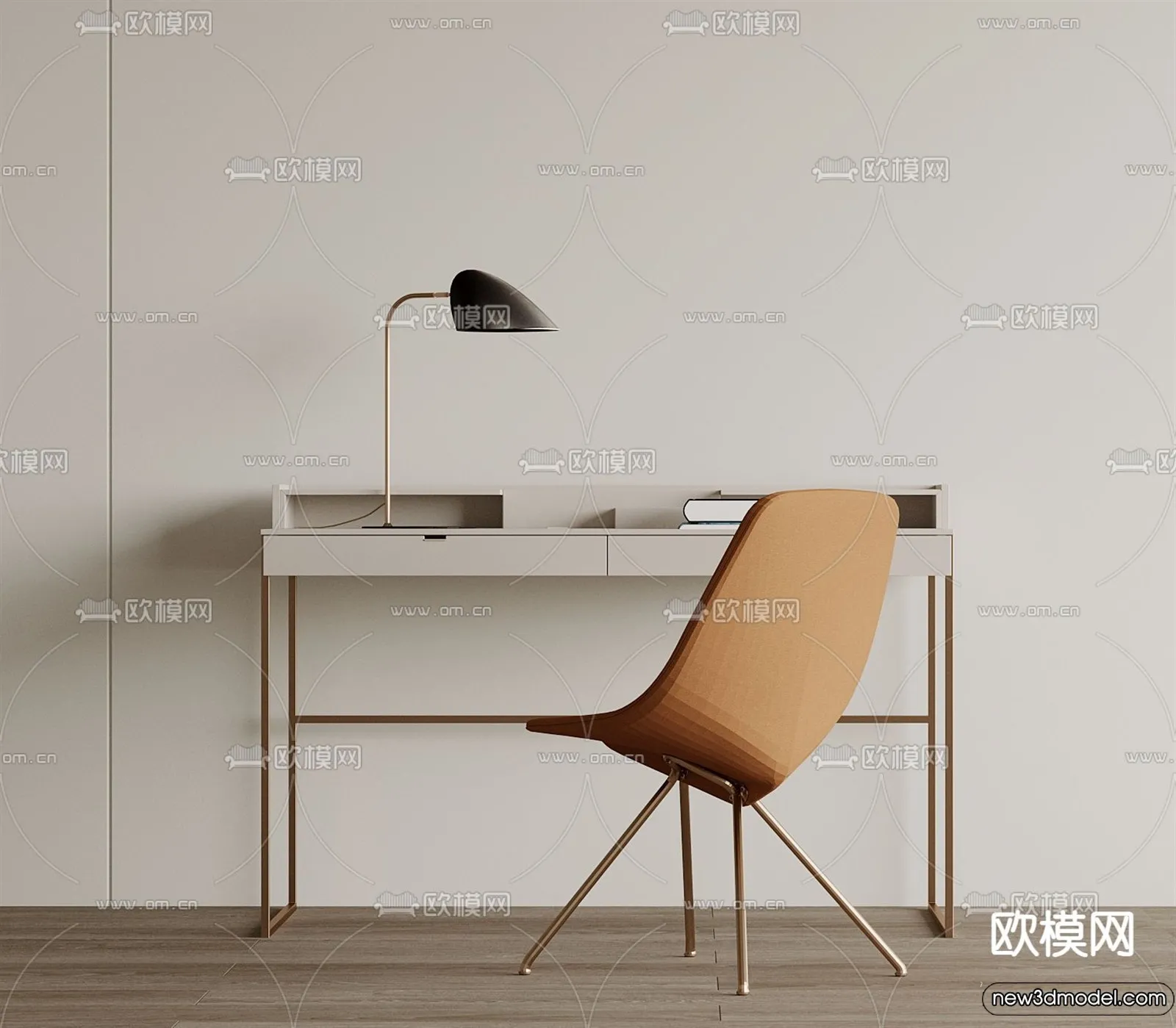 Study and Work Space – 3D Models – 3D Interior Scene – 041 Study and Work Space – 3D Models – 3D Interior Scene – 041