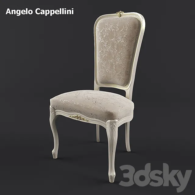 stul Angelo Cappellini 3DModel stul Angelo Cappellini 3DModel