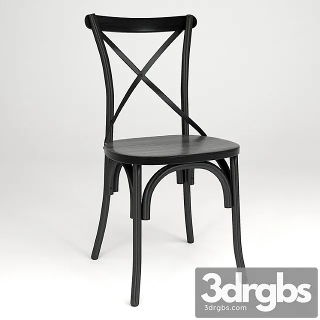 Stul Bella Cross Chiernyi Chiernoie Dierievo 2 3D Model Download Stul Bella Cross Chiernyi Chiernoie Dierievo 2 3D Model Download