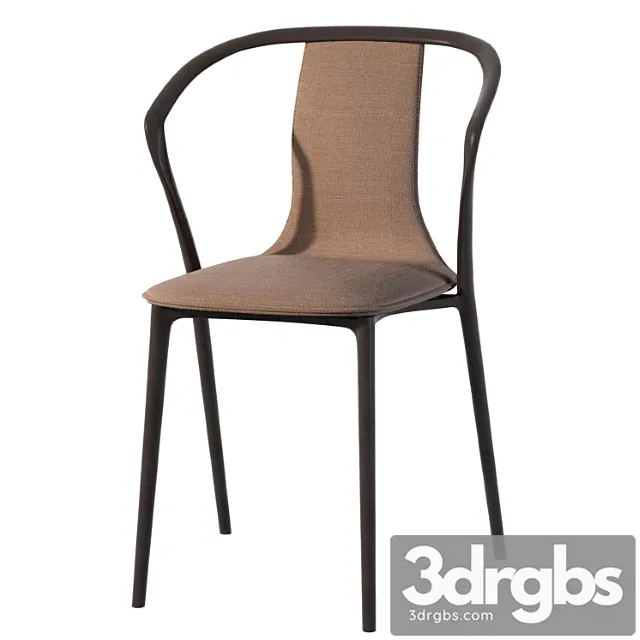 Stul Belleville Armchair Vitra 1 3D Model Download Stul Belleville Armchair Vitra 1 3D Model Download