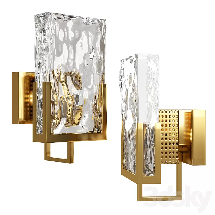 Stunning Luxury 2020 Designer Wall Lamp 3D Model Stunning Luxury 2020 Designer Wall Lamp 3D Model