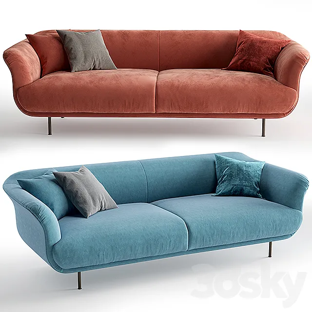Style Alberta Sofa 3DModel