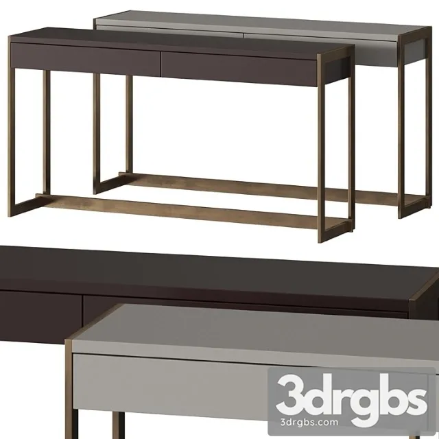 Stylish Club Manhattan Console Tables 3D Model Download