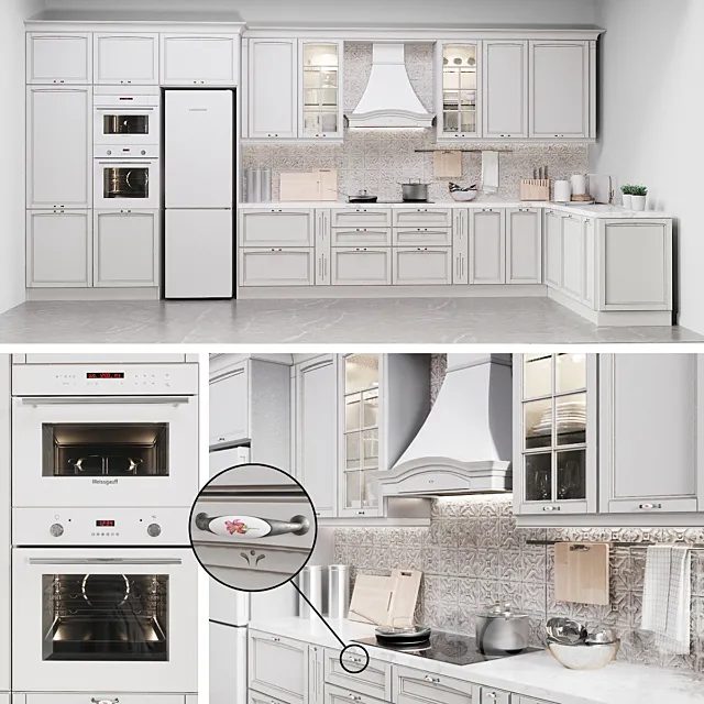 Stylish Kitchens Lily 3DModel