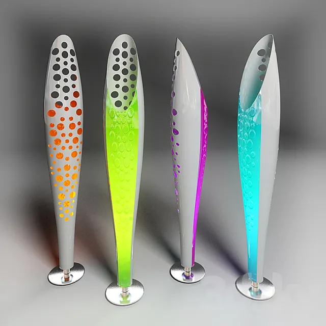 Stylish lamp Octopus 3D Model Stylish lamp Octopus 3D Model