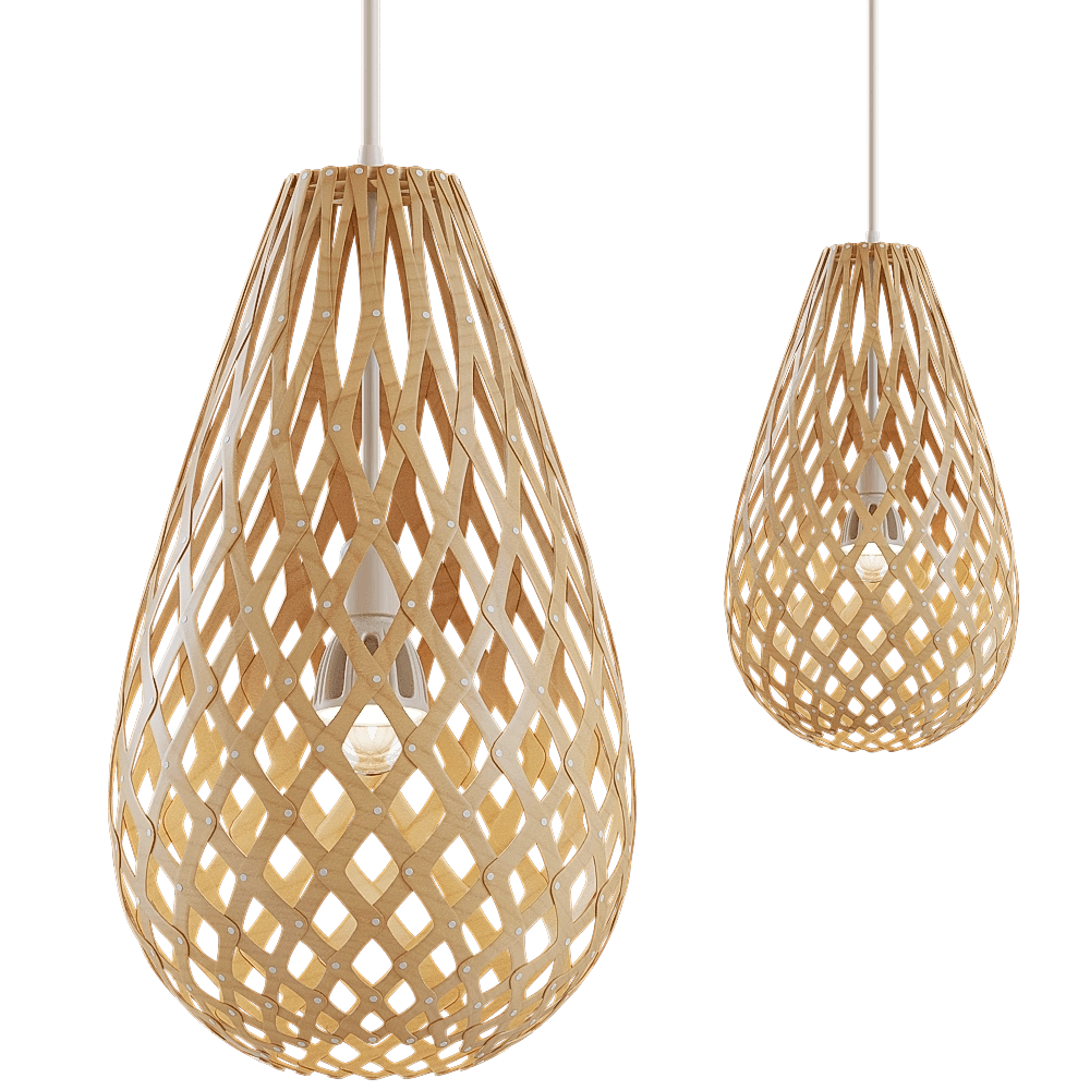 Stylux – Pendant lamp KŌURA 3D Model