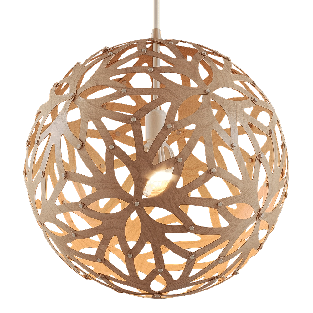 Stylux – Pendnat lamp Floral 3D Model