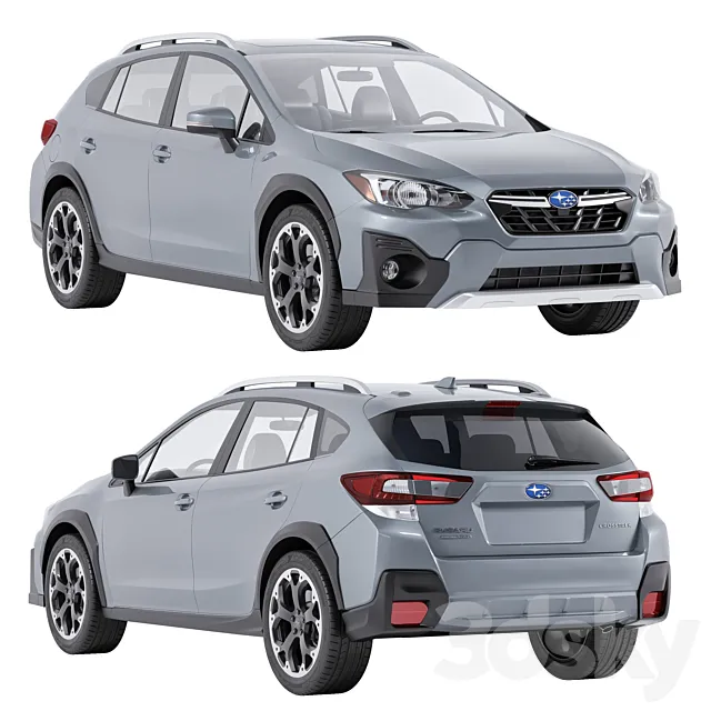 Subaru Crosstrack 3D Model