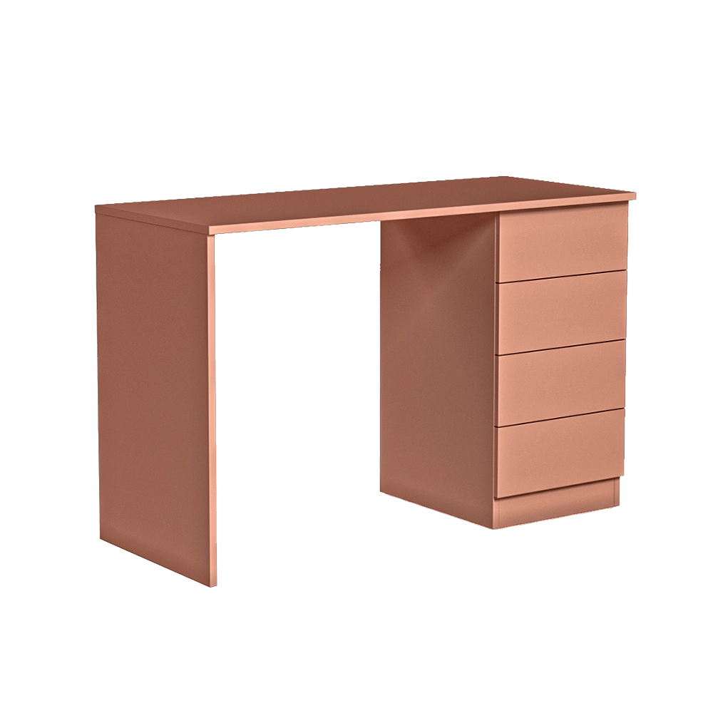 Sufix – Desk (4 drawers)4 3D Model