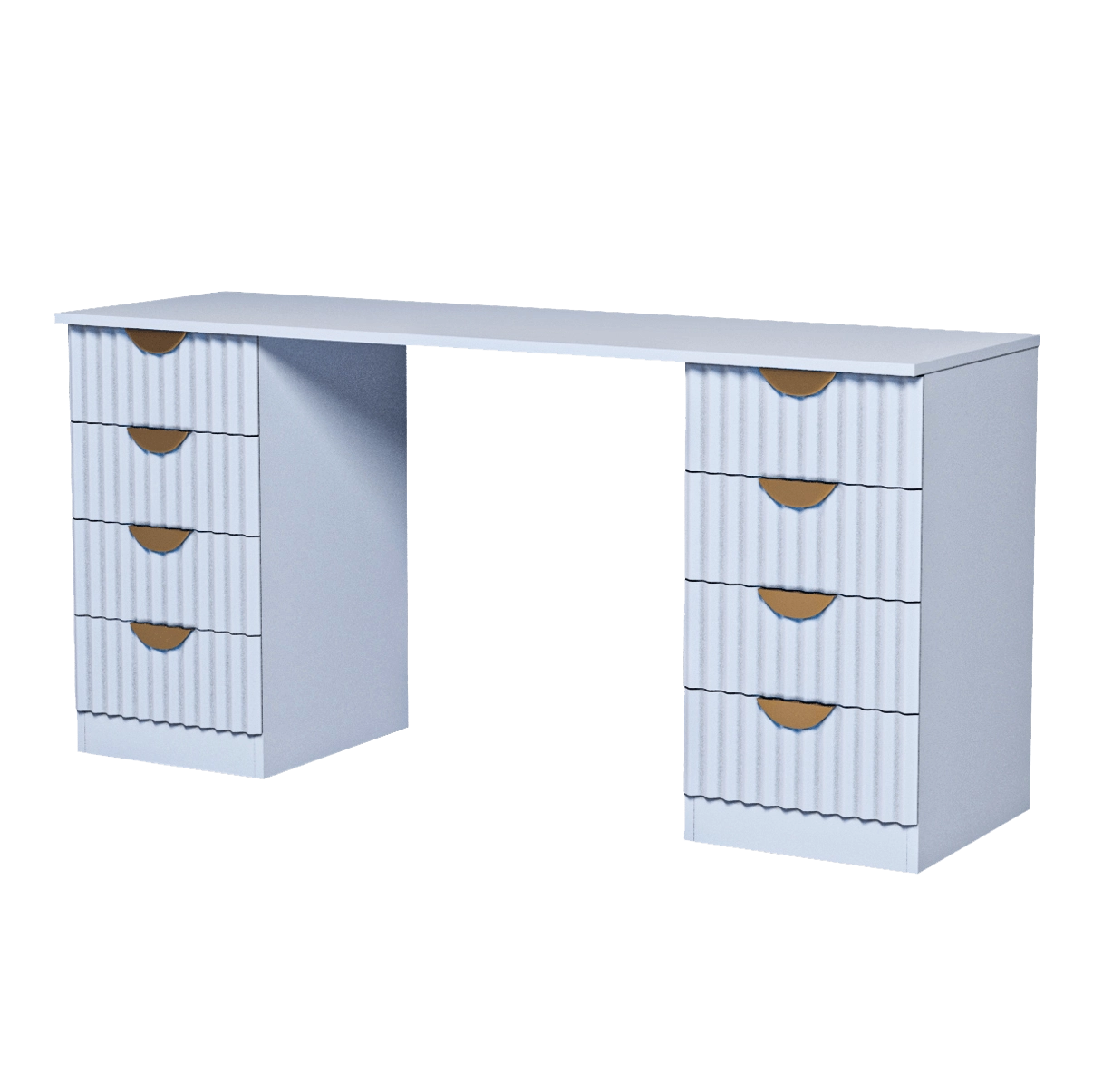 Sufix – Desk (8 drawers)3 3D Model