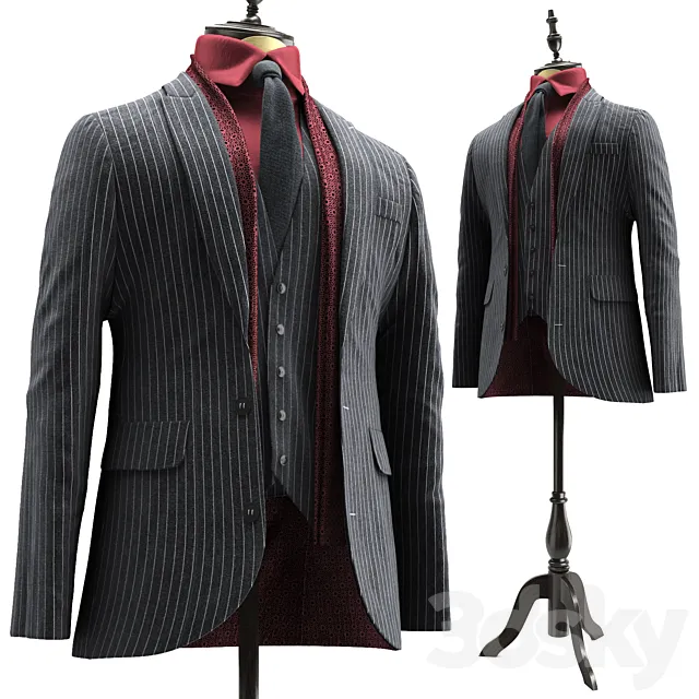 Suit canali 3D Model Suit canali 3D Model