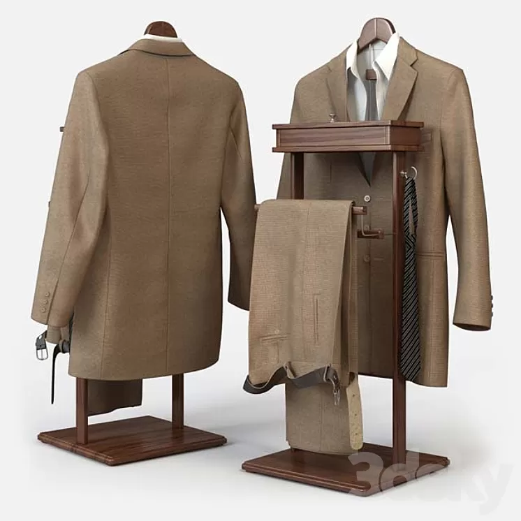 Suit m1-01 3D Model Suit m1-01 3D Model