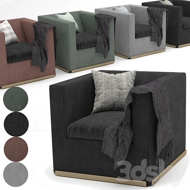 Suitcase_Line_Minotti 3D Model