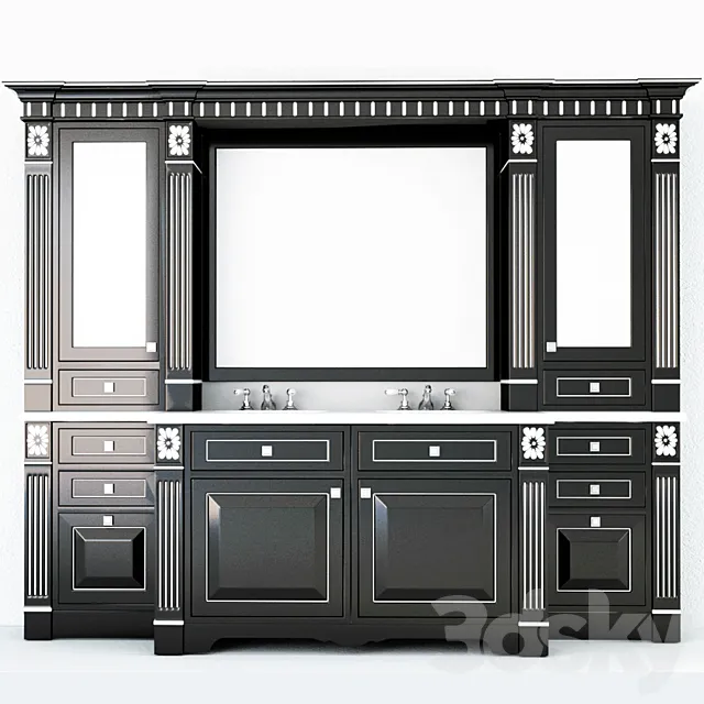 Suite bathroom Onlywood Zar 3D Model Suite bathroom Onlywood Zar 3D Model