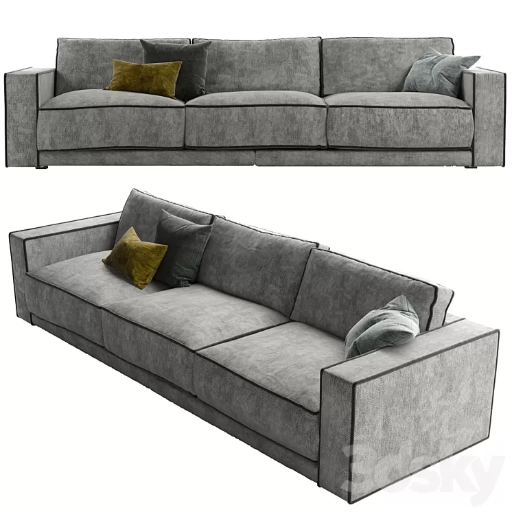 Suite Casamilano Sofa-1 3D Model