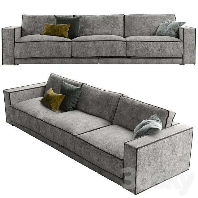Suite Casamilano Sofa-1 3DModel