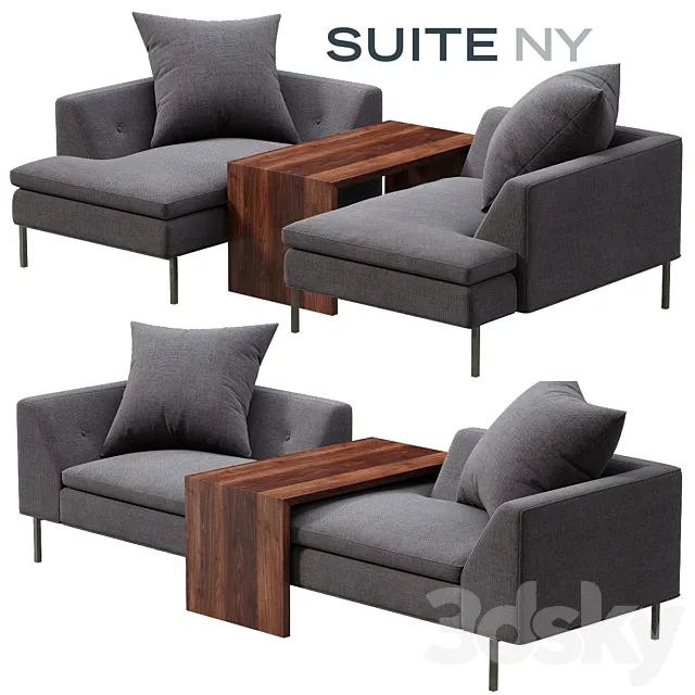 SUITE NY FRATELLI CHAIR 3D Model SUITE NY FRATELLI CHAIR 3D Model