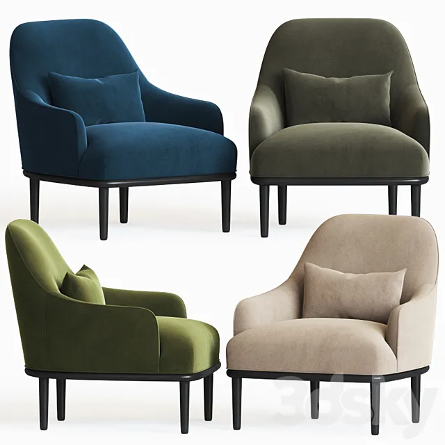 Sullivan Classic Occasional Armchair 3DModel