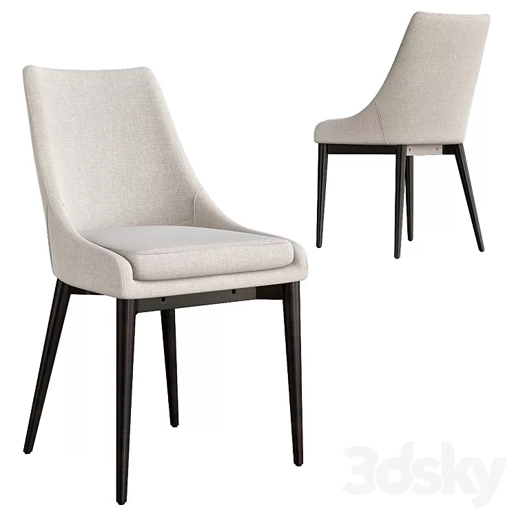 Sullivan Mid Century Dining Chair 3D Model