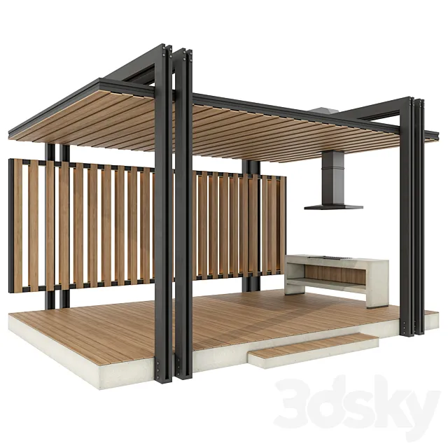 summer house 1 3D Model