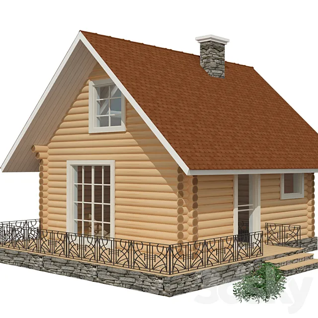 summer house 3D Model