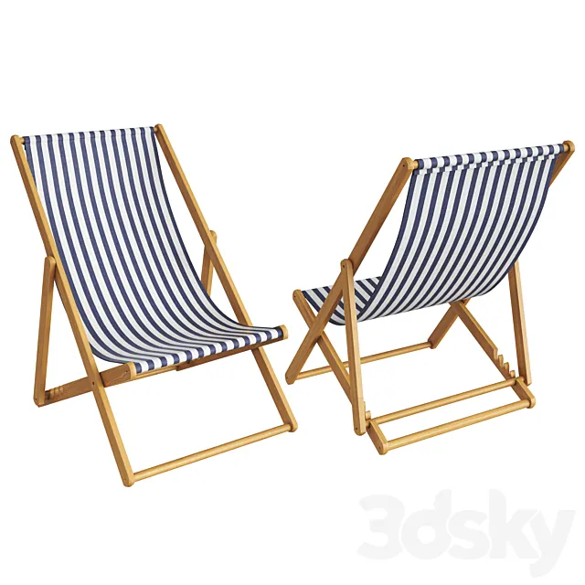 Sun lounger 3D Model