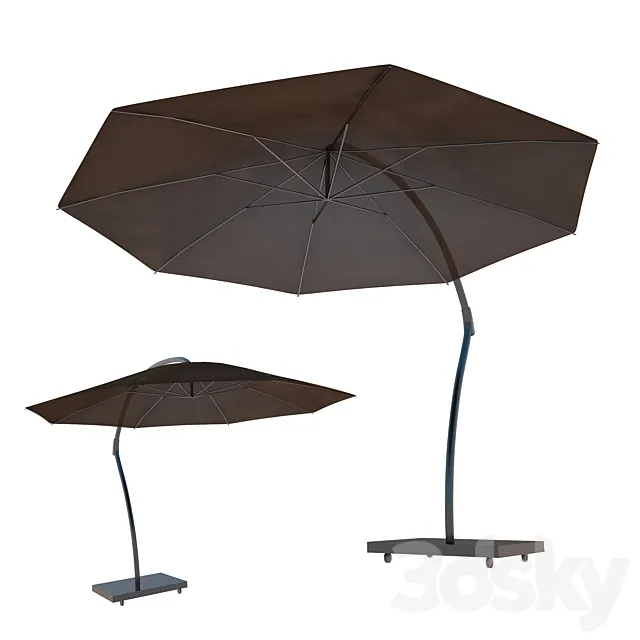 Sunbrella by Skyline Design 3D Model Sunbrella by Skyline Design 3D Model