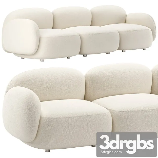 Sundae Sofa 3 Seater by Jason Ju 3D Model Download Sundae Sofa 3 Seater by Jason Ju 3D Model Download