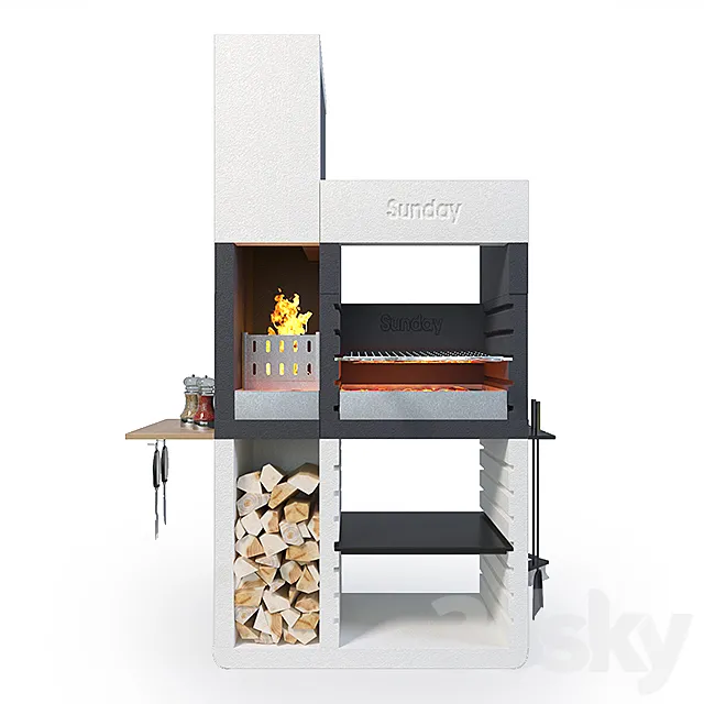 Sunday One Tower 3DModel Sunday One Tower 3DModel